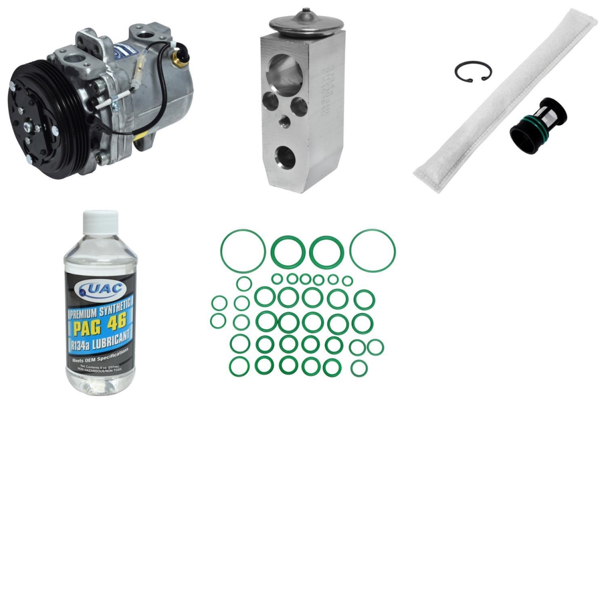 KT5663 Compressor & Component Kit for 2003-2005 Suzuki Grand Vitara