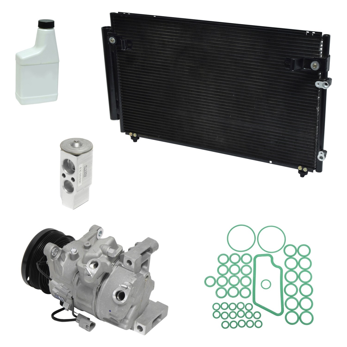KT1867A Air Conditioners Compressor & Component Kit for 2003-2005 Lexus GS300 Base
