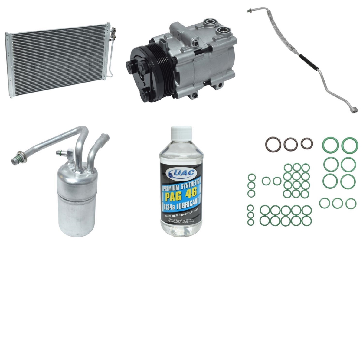 KT1397A Compressor & Component Kit for 2003-2004 Ford Mustang
