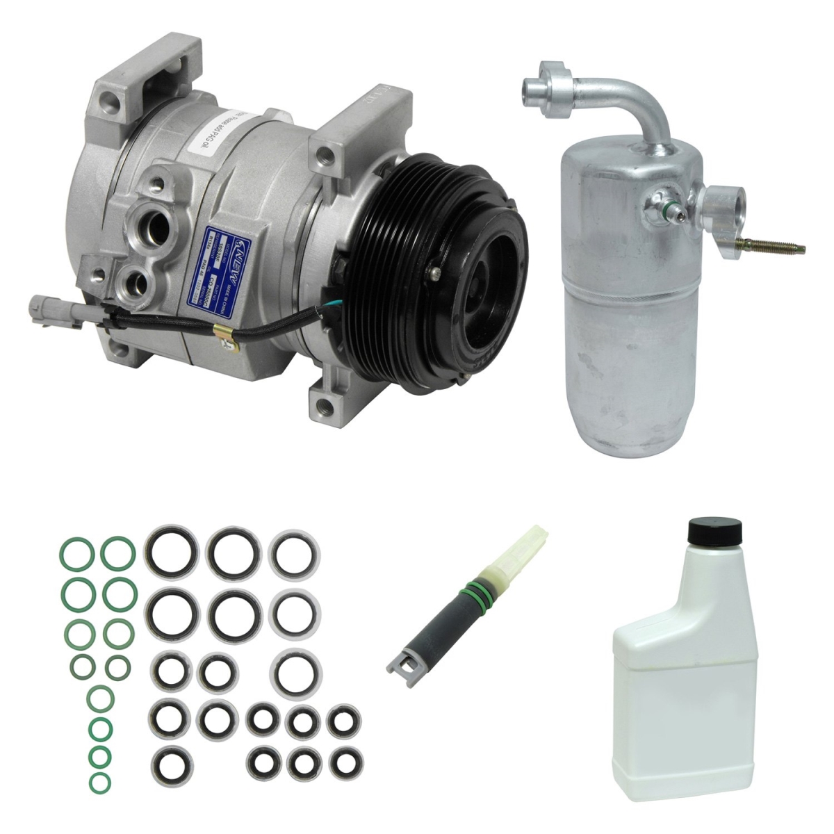 KT5689 Air Conditioners Compressor & Component Kit for 2005 Chevrolet Silverado 2500 HD