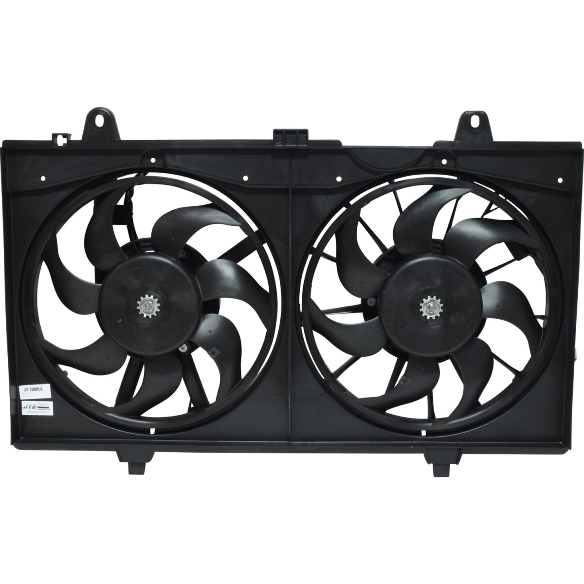 FA50569C Dual Radiator & Condenser Fan Assembly for 2007-2008 Nissan Sentra