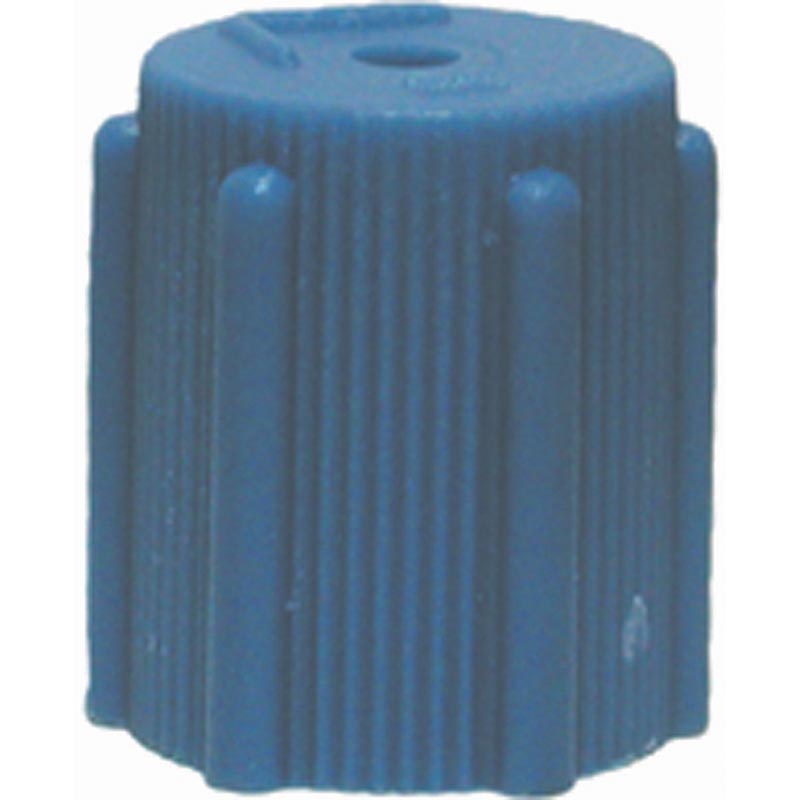 614-10 Blue R-134A Low Side Service Port Cap - Pack of 10