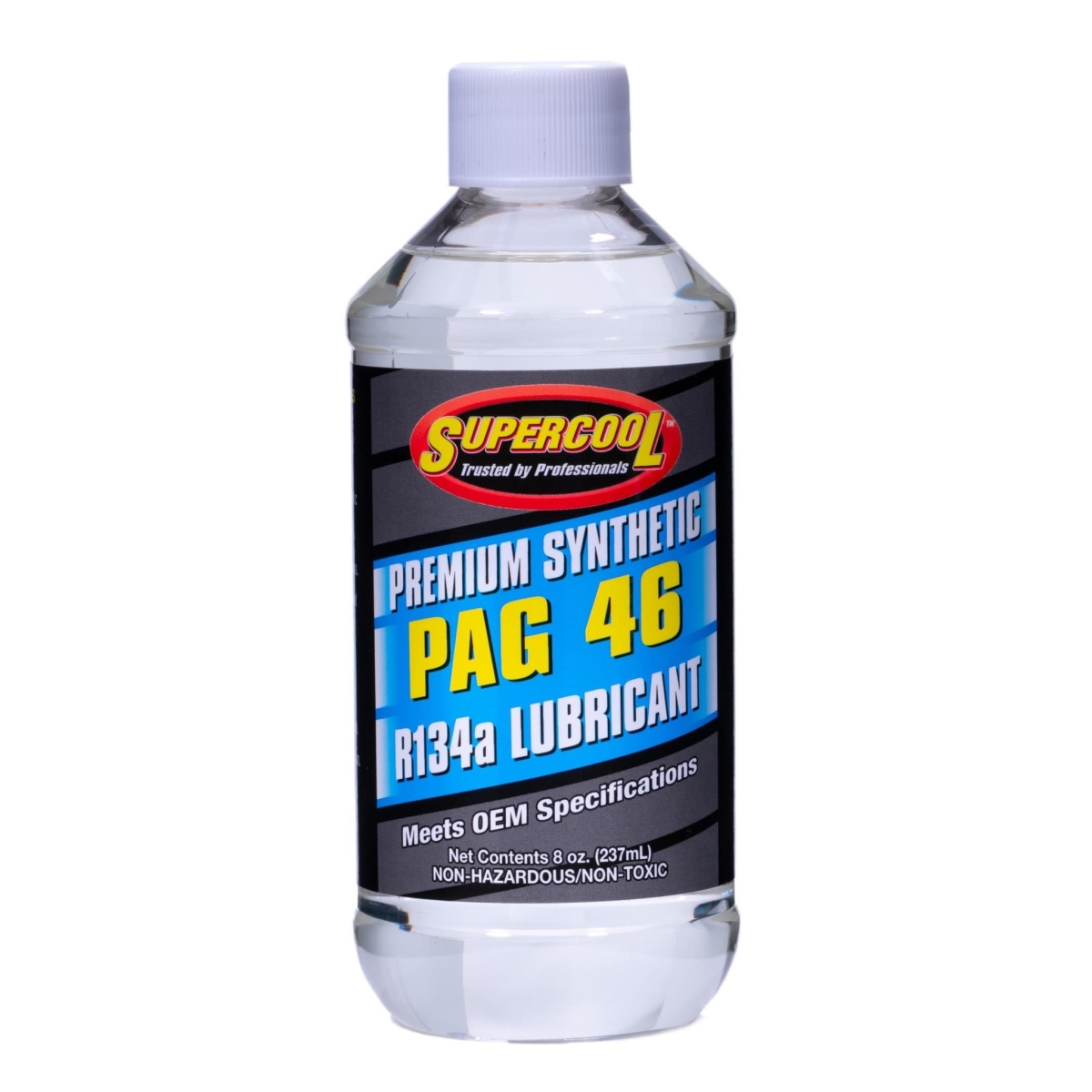 A/C Compressor PAG Lubricant Plastic Bottle Red/Yellow Tint, 1 PK