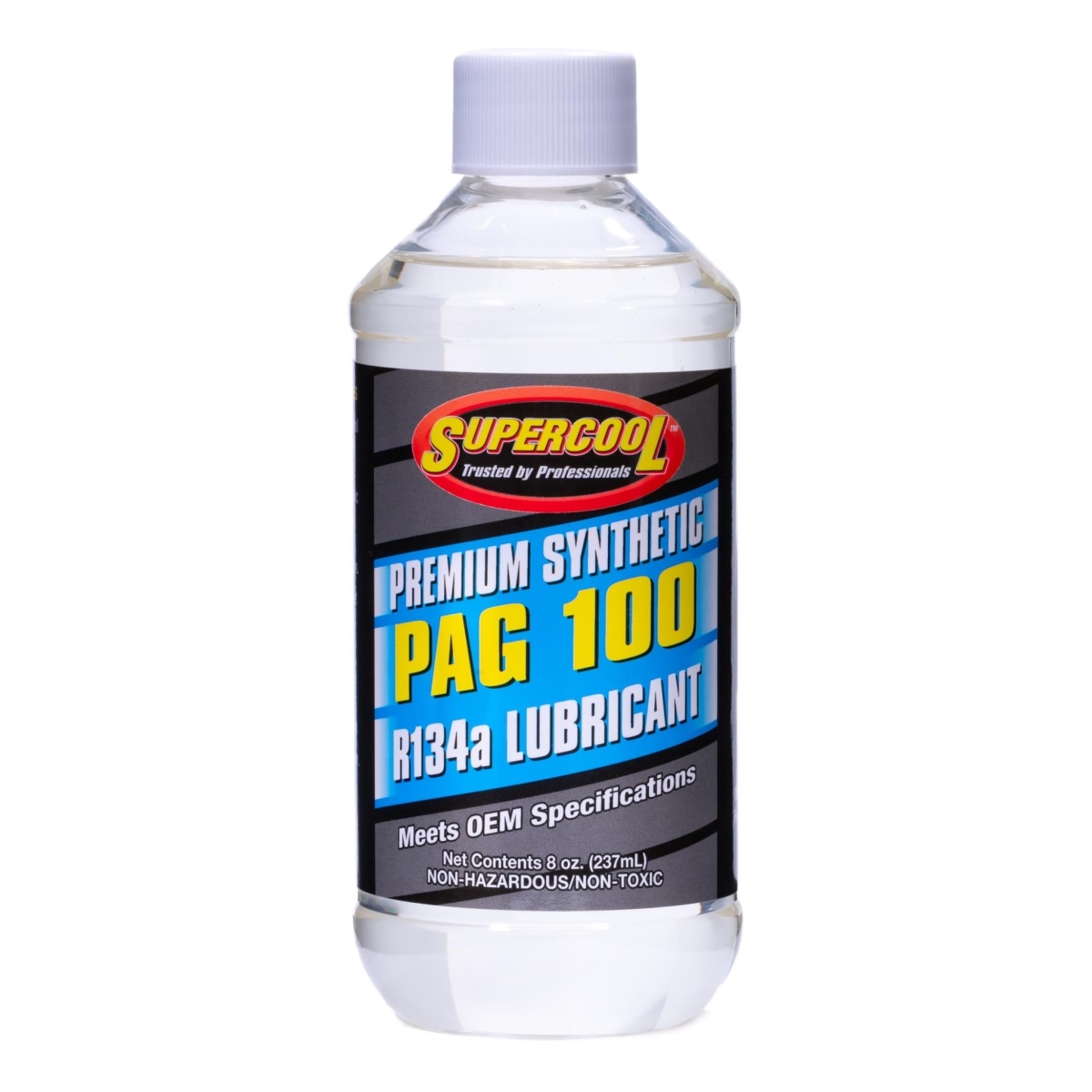 A/C Compressor PAG Lubricant, 8 oz, Bottle, Yellow