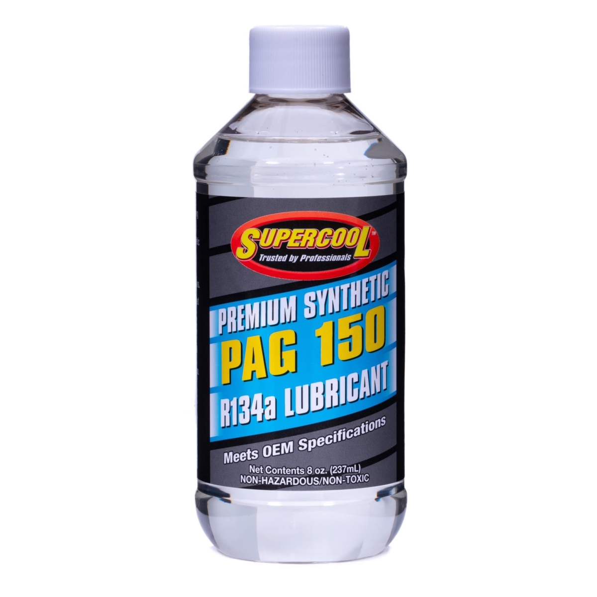 A/C Compressor PAG Lubricant, 8 oz, Bottle, Yellow