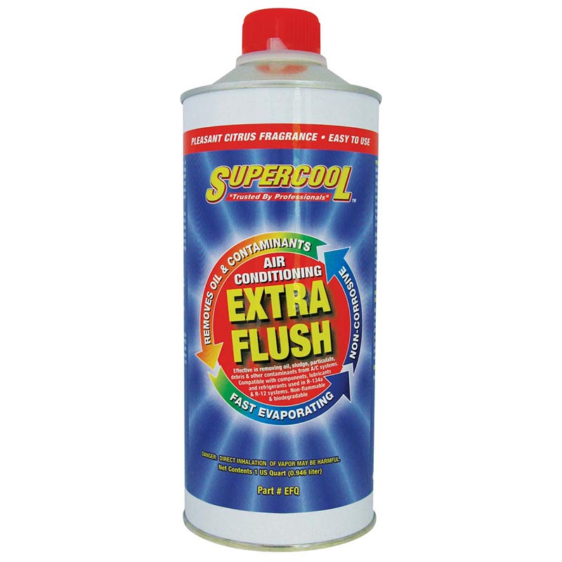 EFQ2 R12 & R134A A&C System Extra Flush II, 1 qt.