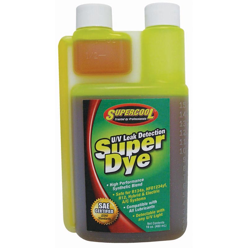 24056 16 oz Yellow SAE Certified UV Super Dye