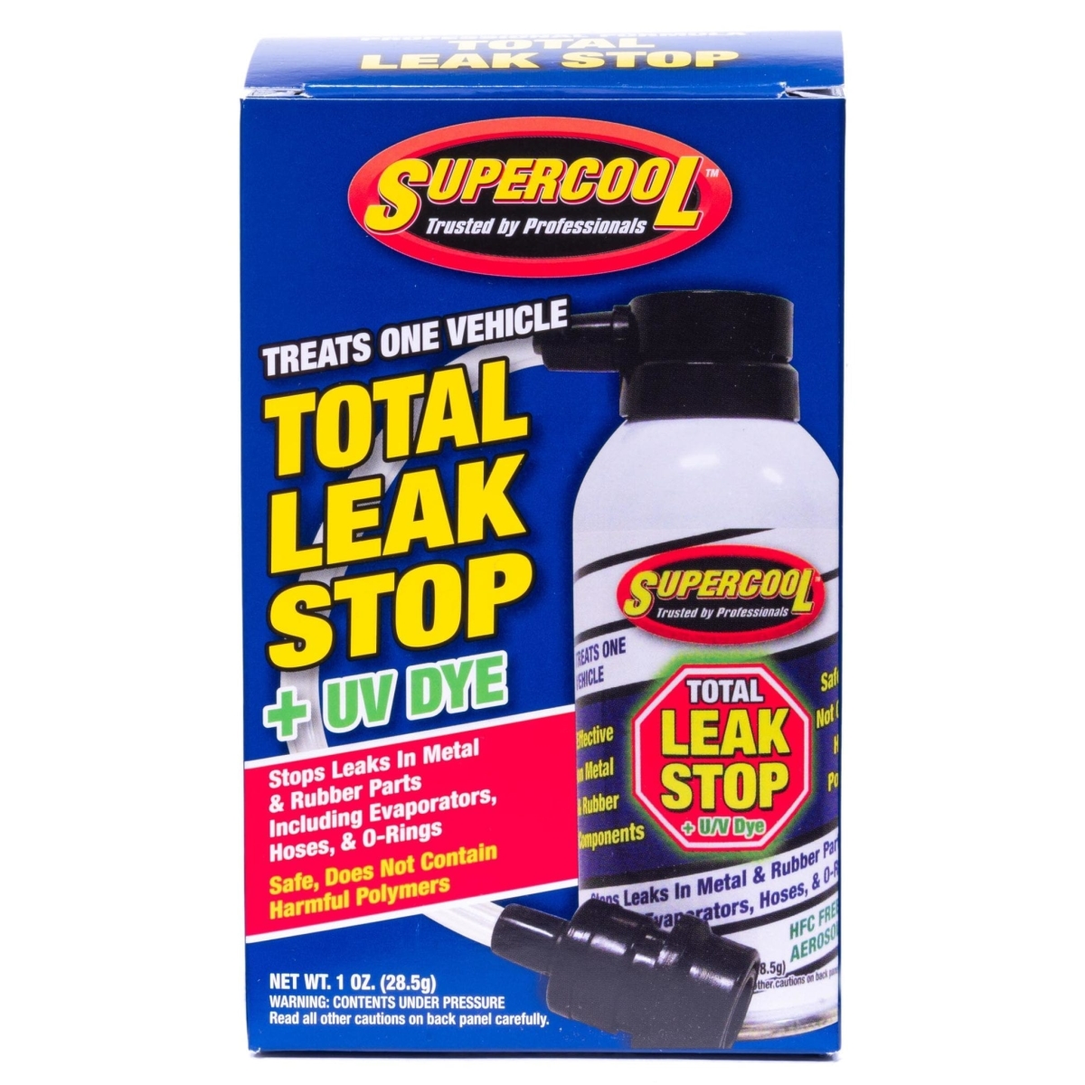39241B 1 oz R-134A Total Leak Stop with U&V Dye & HFC Free Applicator