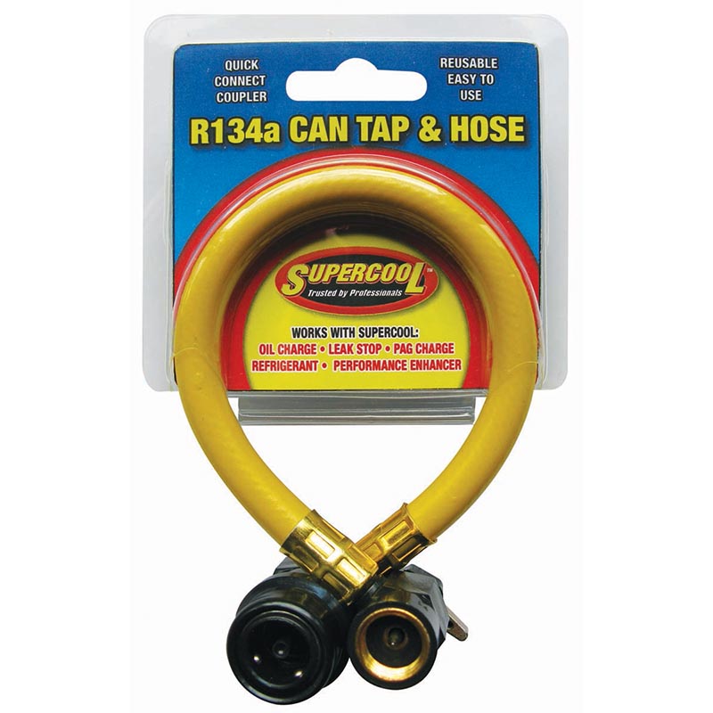 401P R134A Charging Hose for Piercing Valve Cans with Durable Plastic Coupler