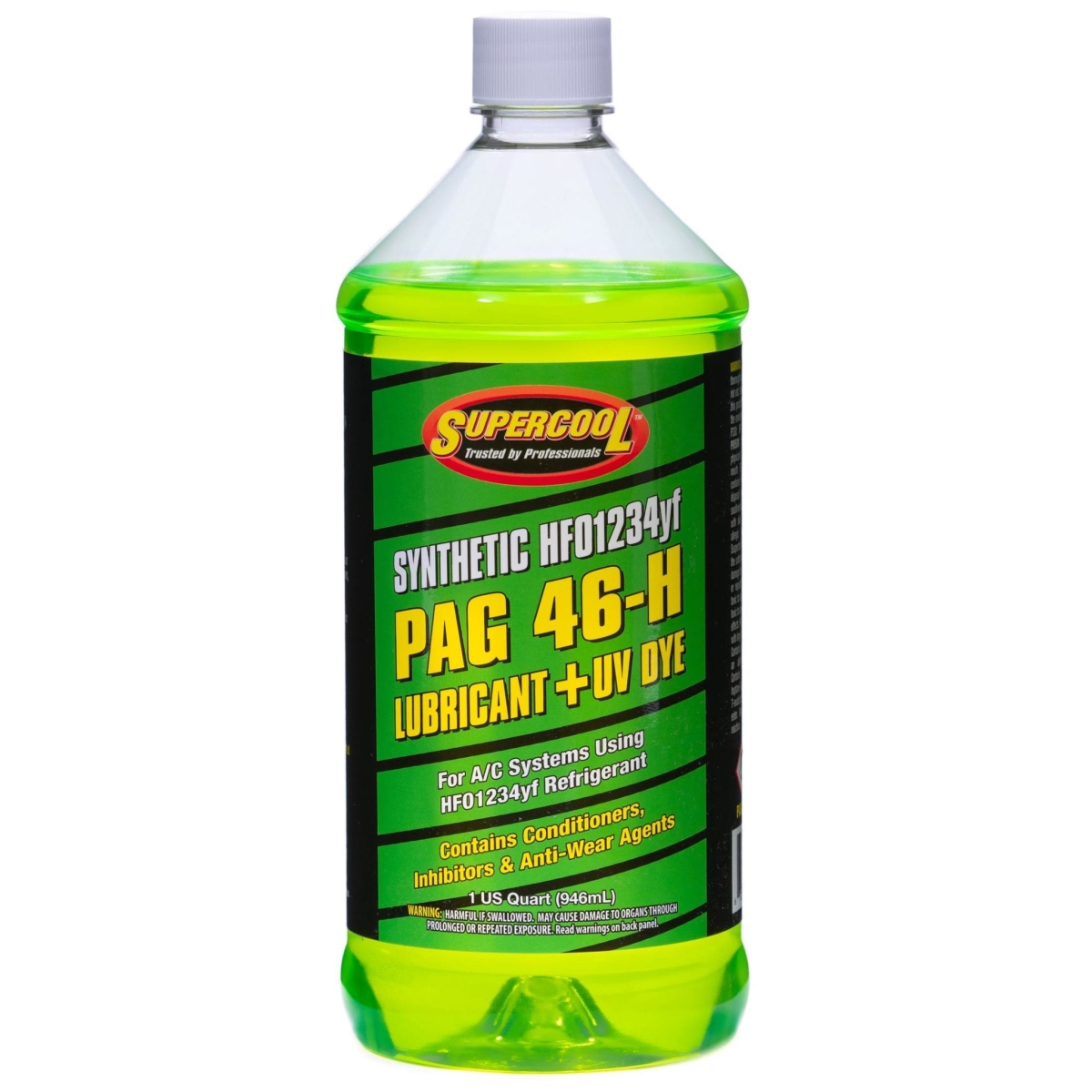 1234YF Pag 46 Viscosity Lubricant with UV Dye, 1 qt.