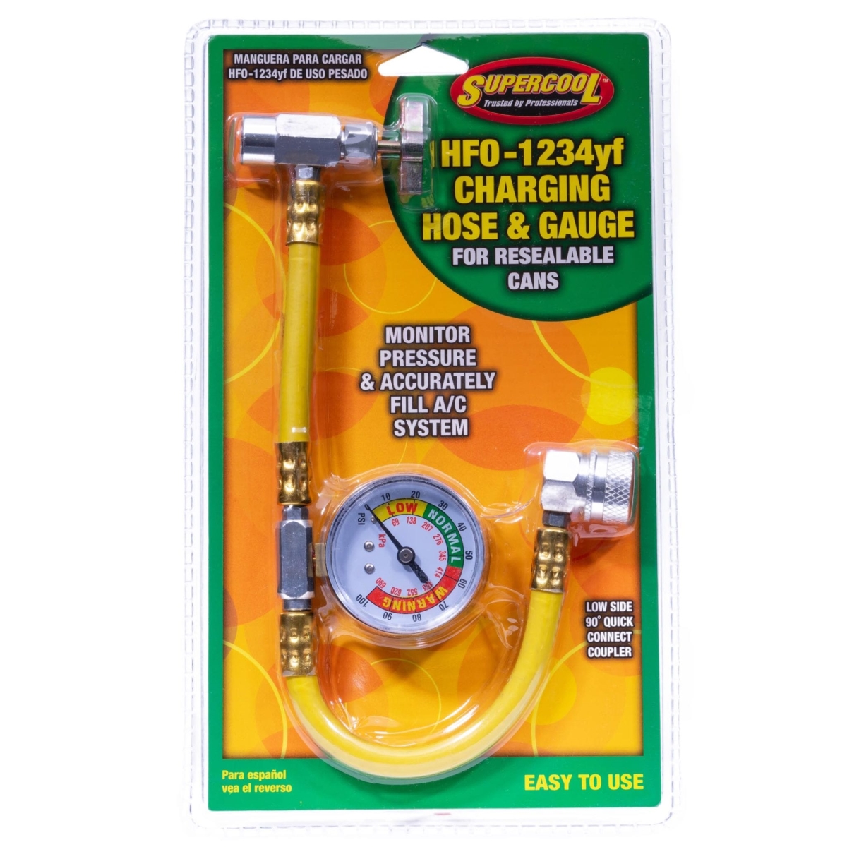 53742 1234YF Universal Charging Hose with Gauge