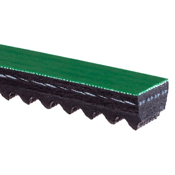 V-Belt, Powerated, 5L580K, 5L, EPDM, 57.31 in, 21/32 in Top Width