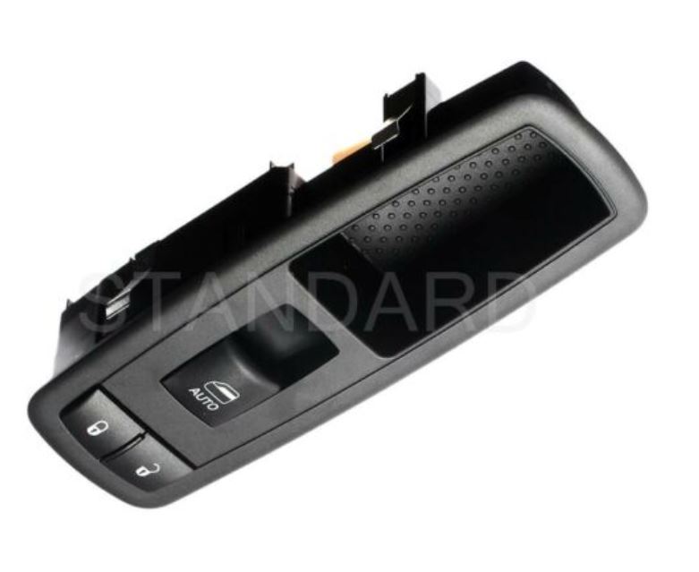 Standard Window Switch Black OE Replacement, Front, Passenger Side, 3-year or 36,000-mile limited warranty DWS-523