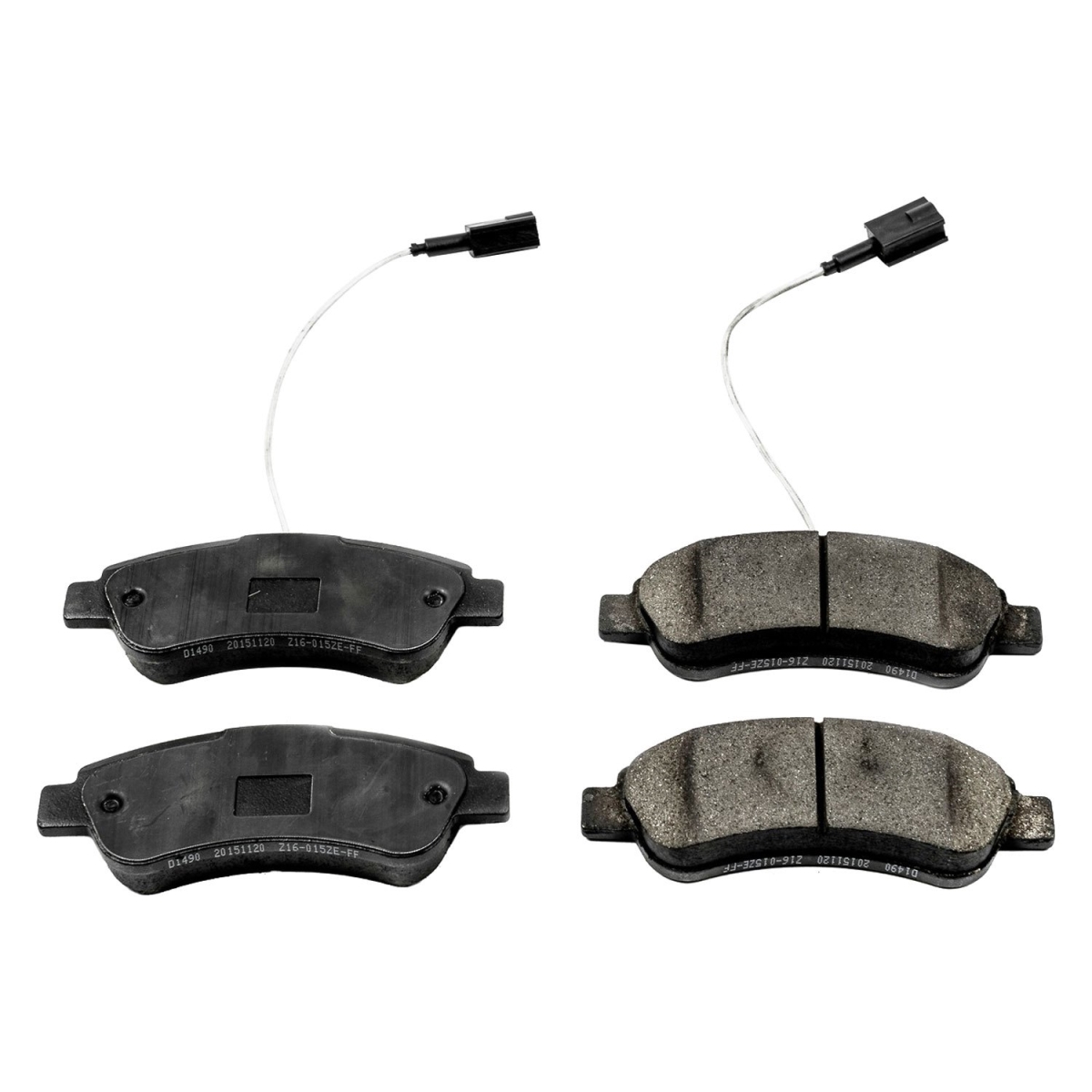 Powerstop 16-1490 Z16 Ceramic Rear Disc Brake Pads for 2015-2019 ProMaster Ram