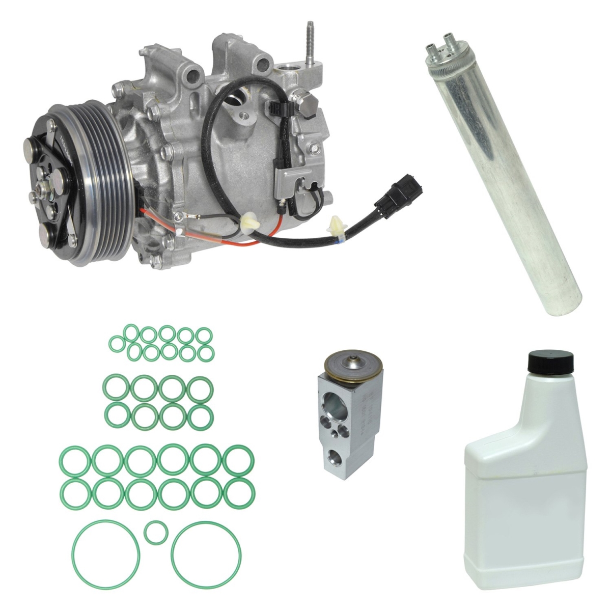 KT4889 Air Conditioners Compressor & Component Kit for 2013-2015 Acura ILX