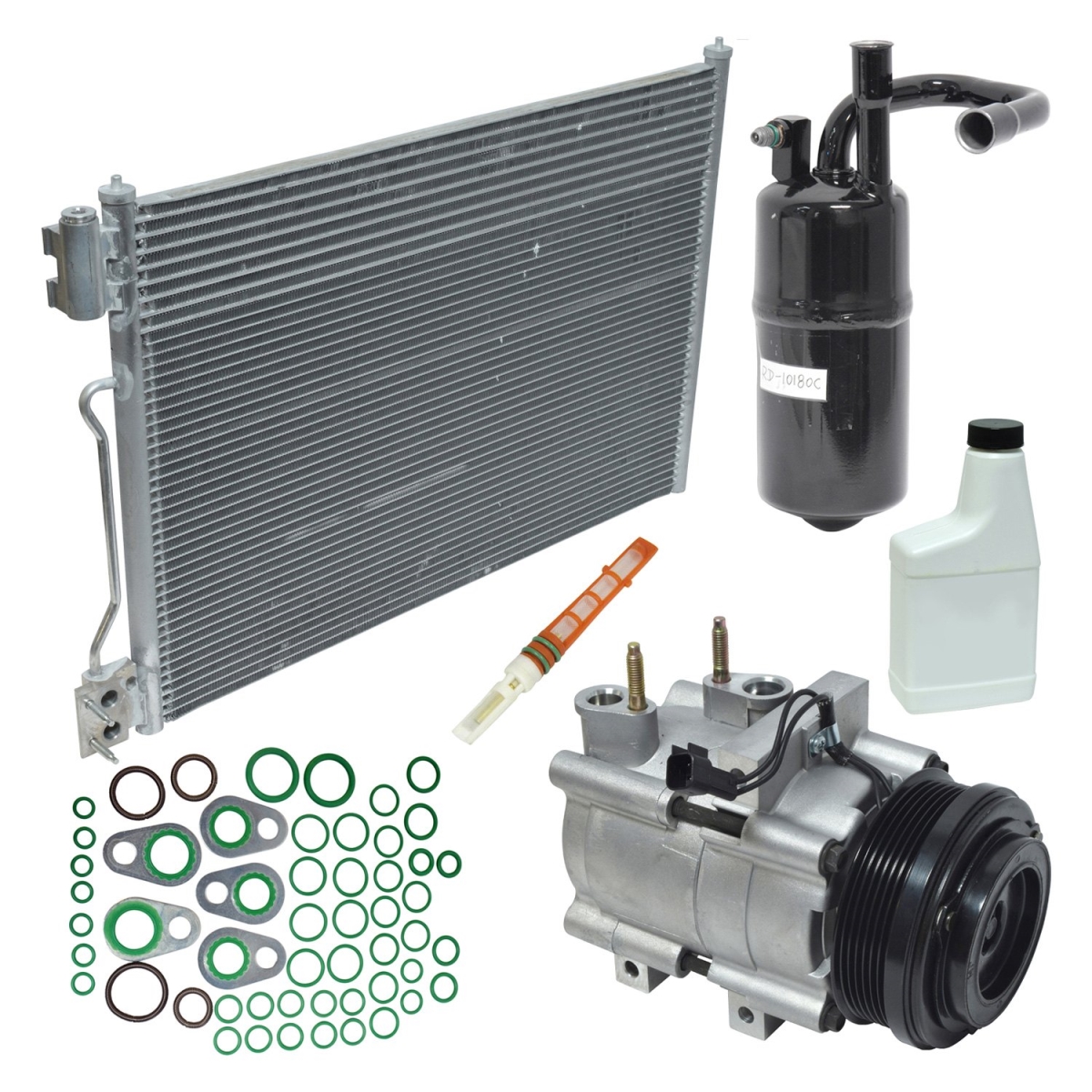 KT2086A Air Conditioners Compressor & Component Kit for 2006-2008 Ford Crown Victoria