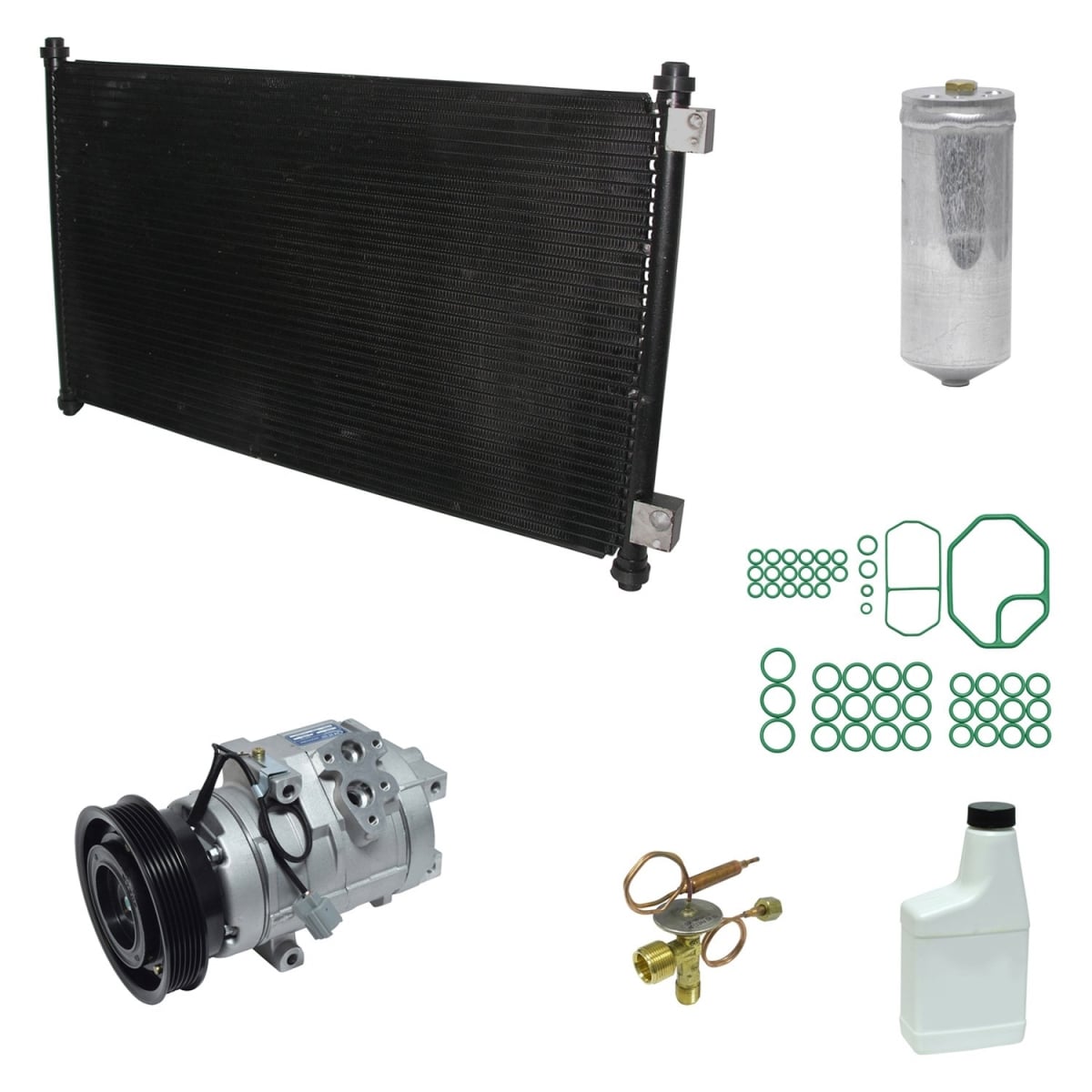 KT4899A Air Conditioners Compressor & Component Kit for 2001-2002 Honda Accord