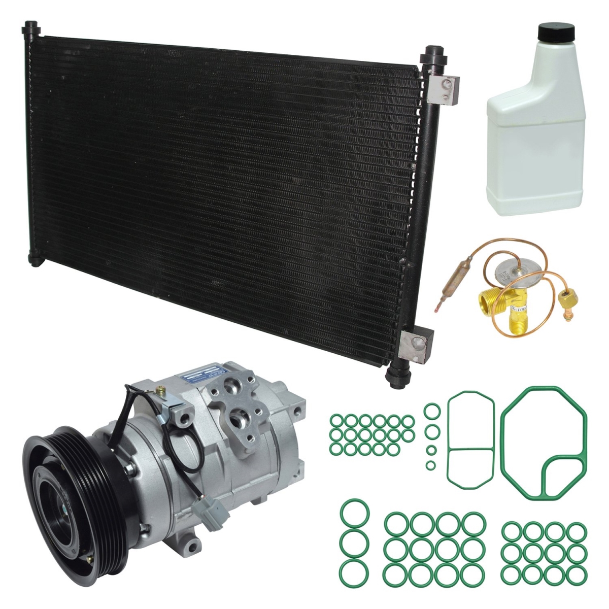 KT1822A Air Conditioners Compressor & Component Kit for 2001-2002 Honda Accord
