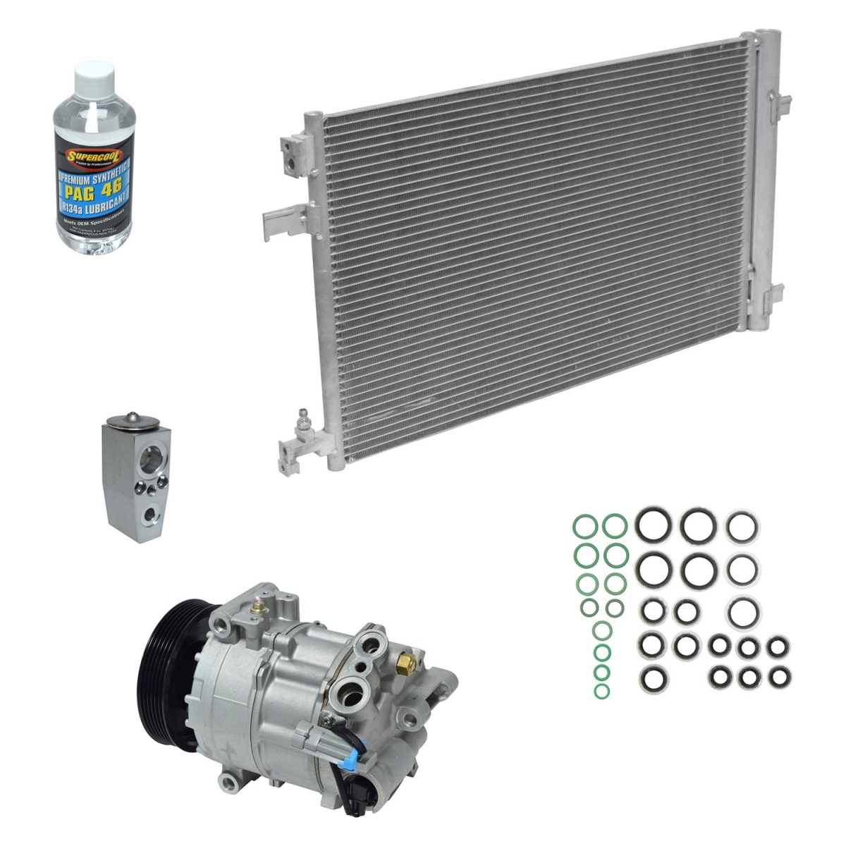 KT4912A Air Conditioners Compressor & Component Kit for 2011-2011 Buick Regal CXL