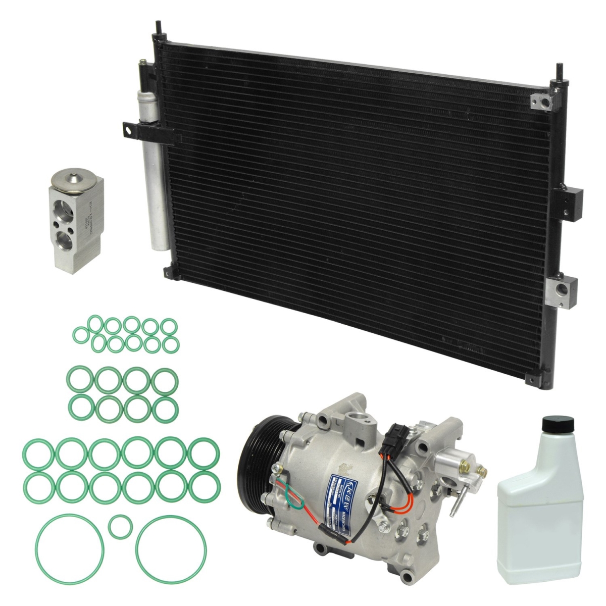 KT4431A Air Conditioners Compressor & Component Kit for 2008 Honda Civic