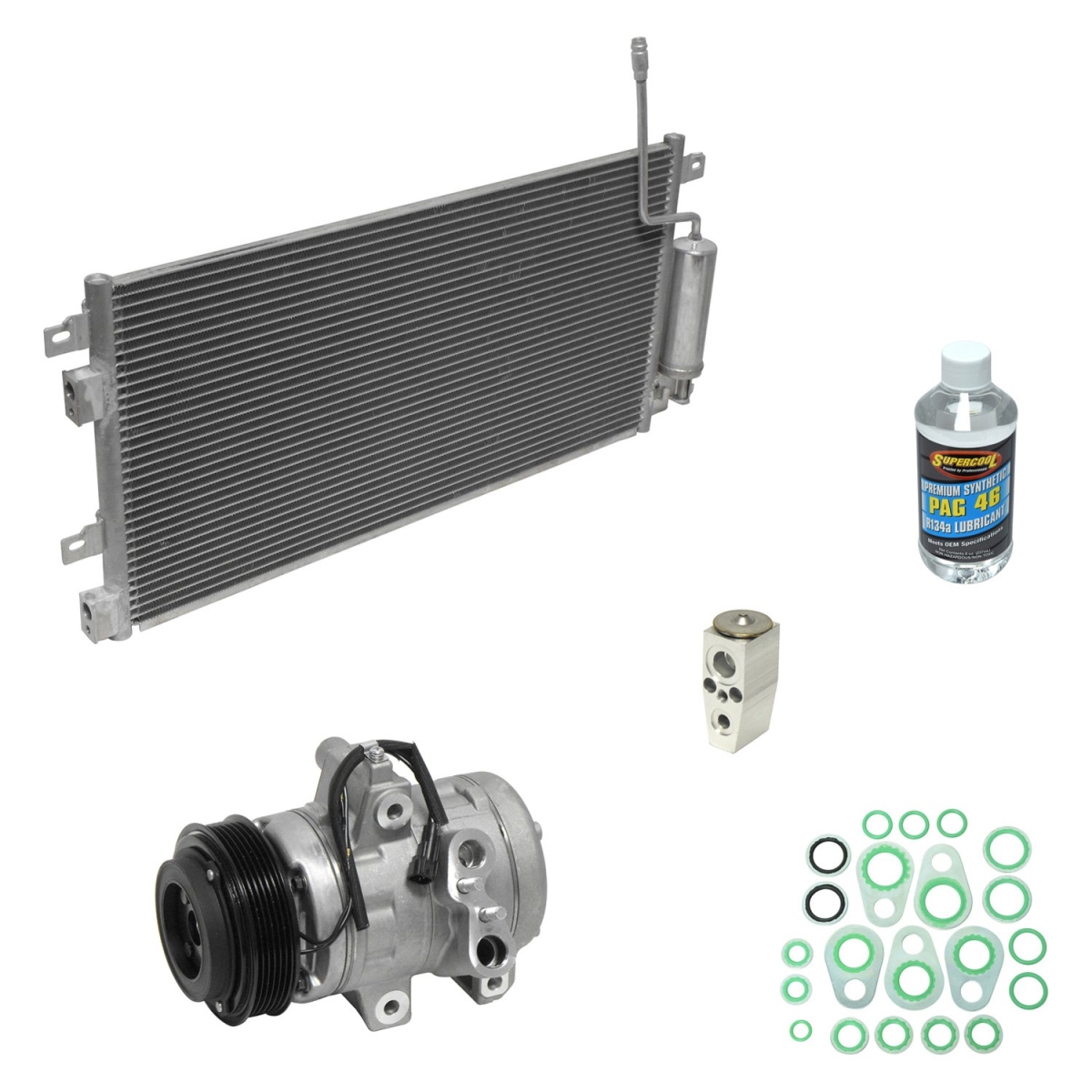 KT2939B Air Conditioners Compressor & Component Kit for 2008-2011 Ford Focus
