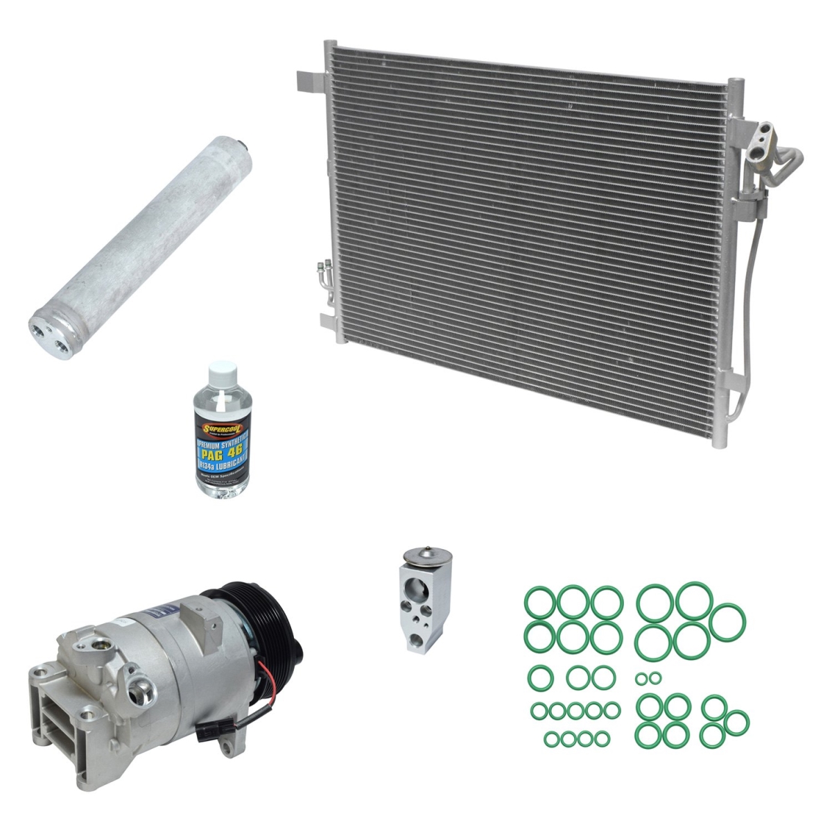 KT4937A Air Conditioners Compressor & Component Kit for 2011-2014 Nissan Quest