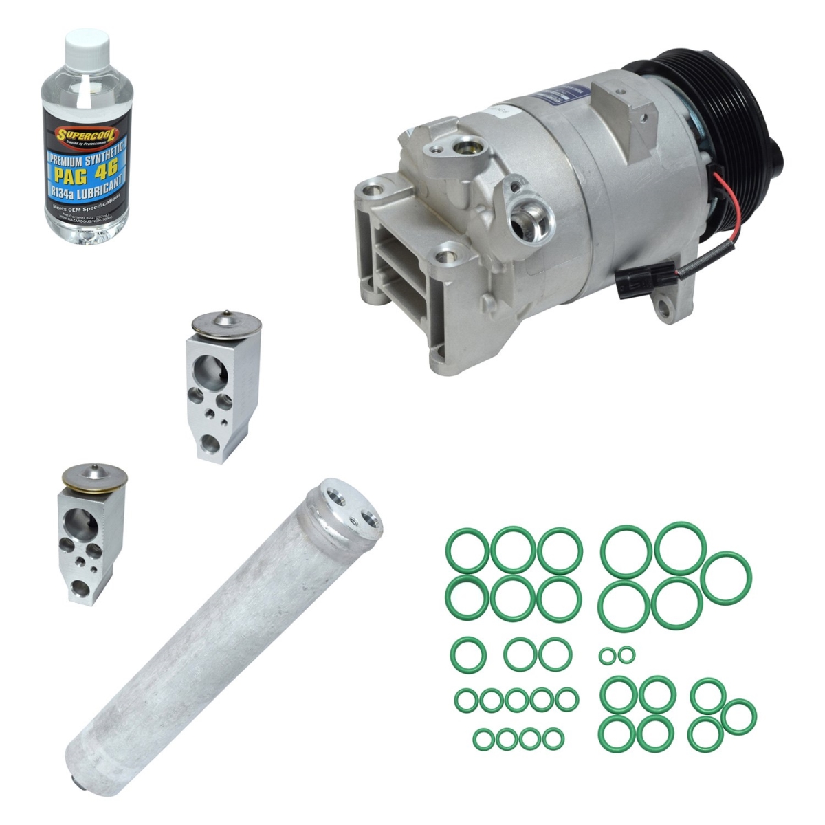KT4938 Air Conditioners Compressor & Component Kit for 2011-2014 Nissan Quest