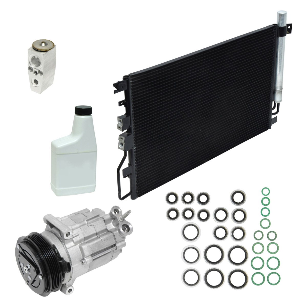 KT4956A Air Conditioners Compressor & Component Kit for 2010 GMC Terrain