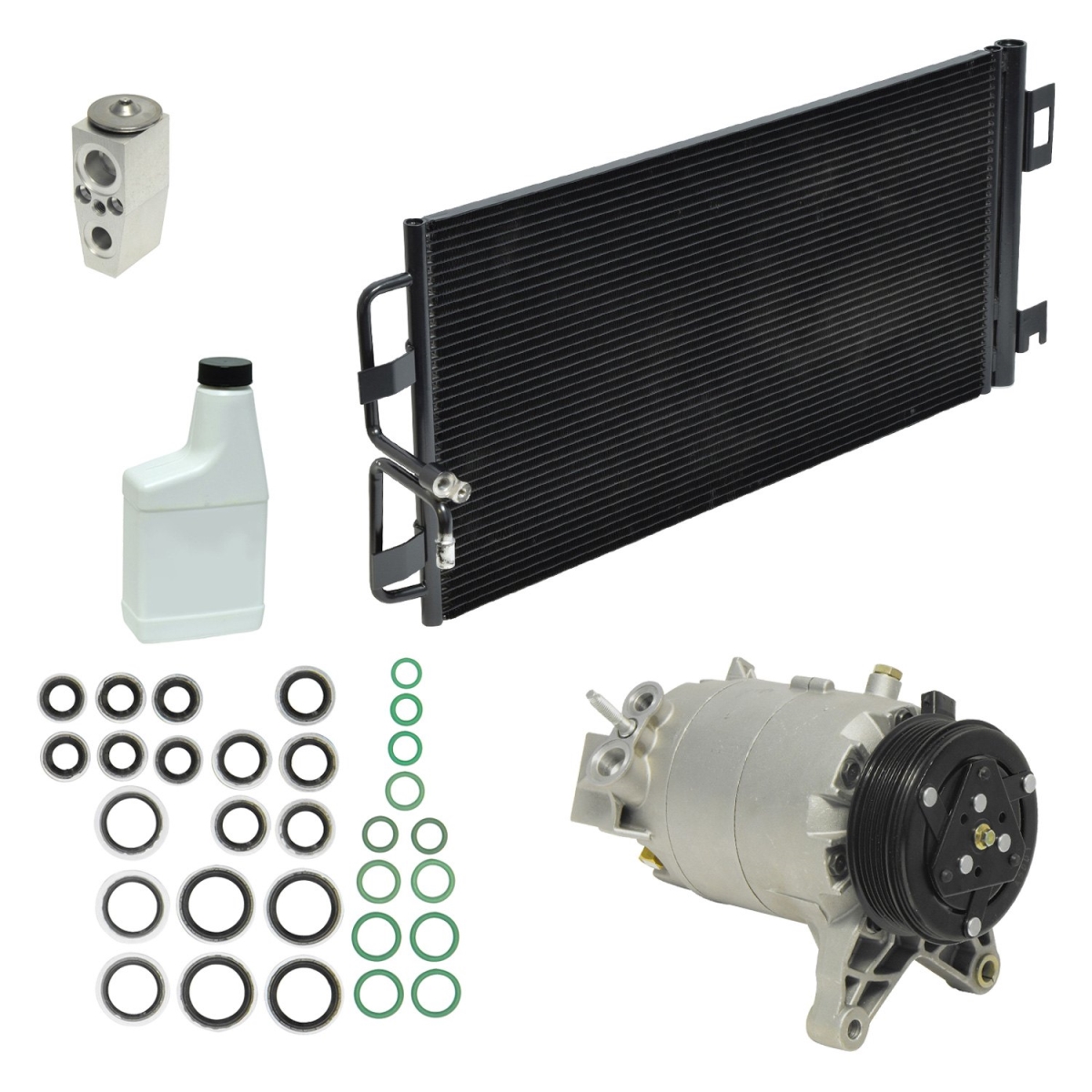 KT4957B Air Conditioners Compressor & Component Kit for 2008 Chevrolet Impala