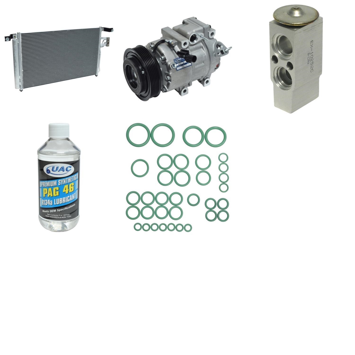 KT4966A Compressor & Component Kit for 2007-2009 Hyundai Santa FE