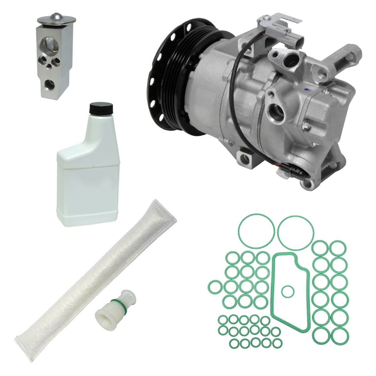 KT4981 Air Conditioners Compressor & Component Kit for 2004-2006 Scion XA