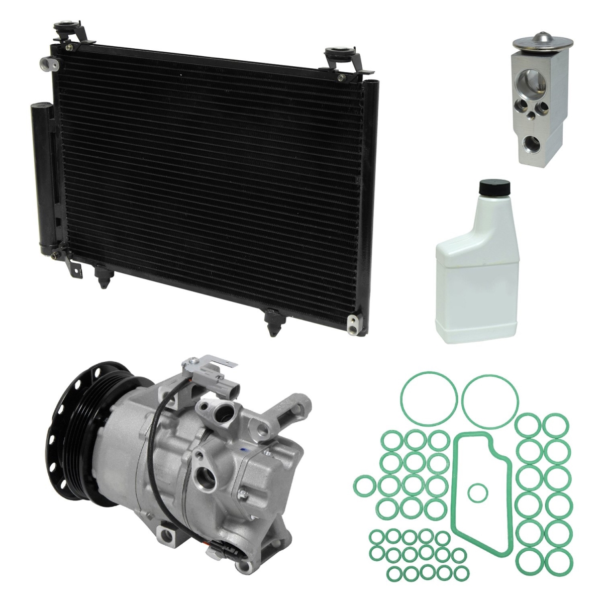 KT4981A Air Conditioners Compressor & Component Kit for 2004-2005 Scion XA