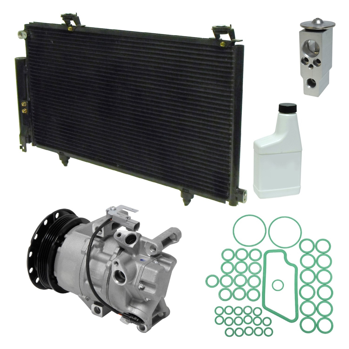 KT4981B Air Conditioners Compressor & Component Kit for 2005 Scion XA