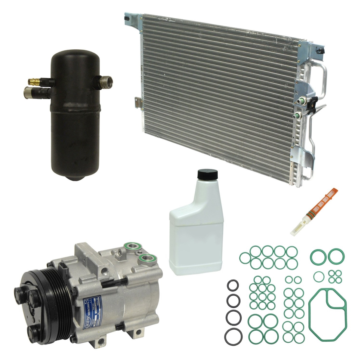 KT1409B Air Conditioners Compressor & Component Kit for 1995-1997 Ford Crown Victoria