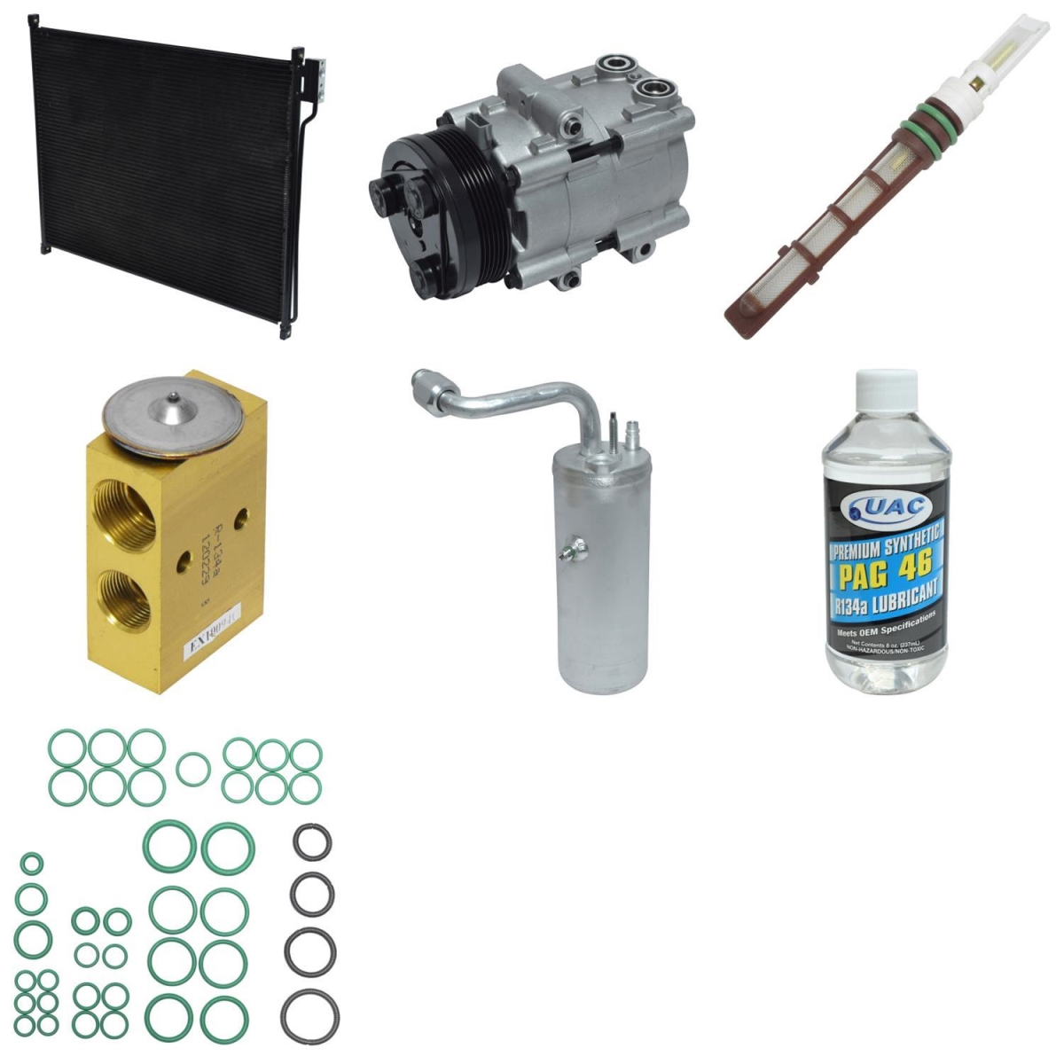 KT1559A Compressor & Component Kit for 2002-2005 Ford Excursion