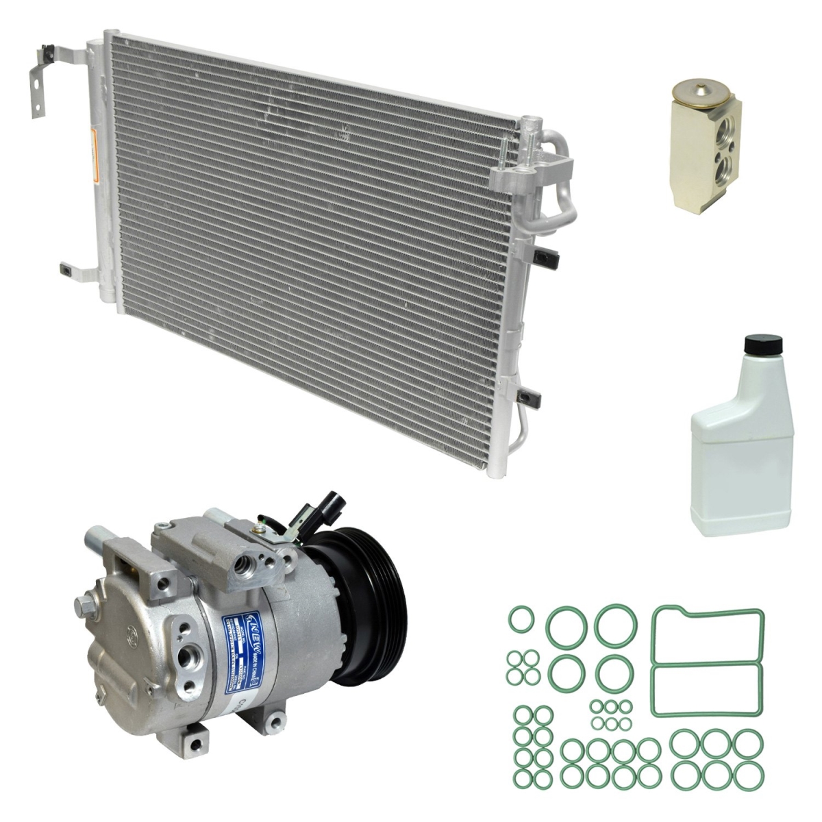 KT4990A Air Conditioners Compressor & Component Kit for 2007 Kia Spectra5