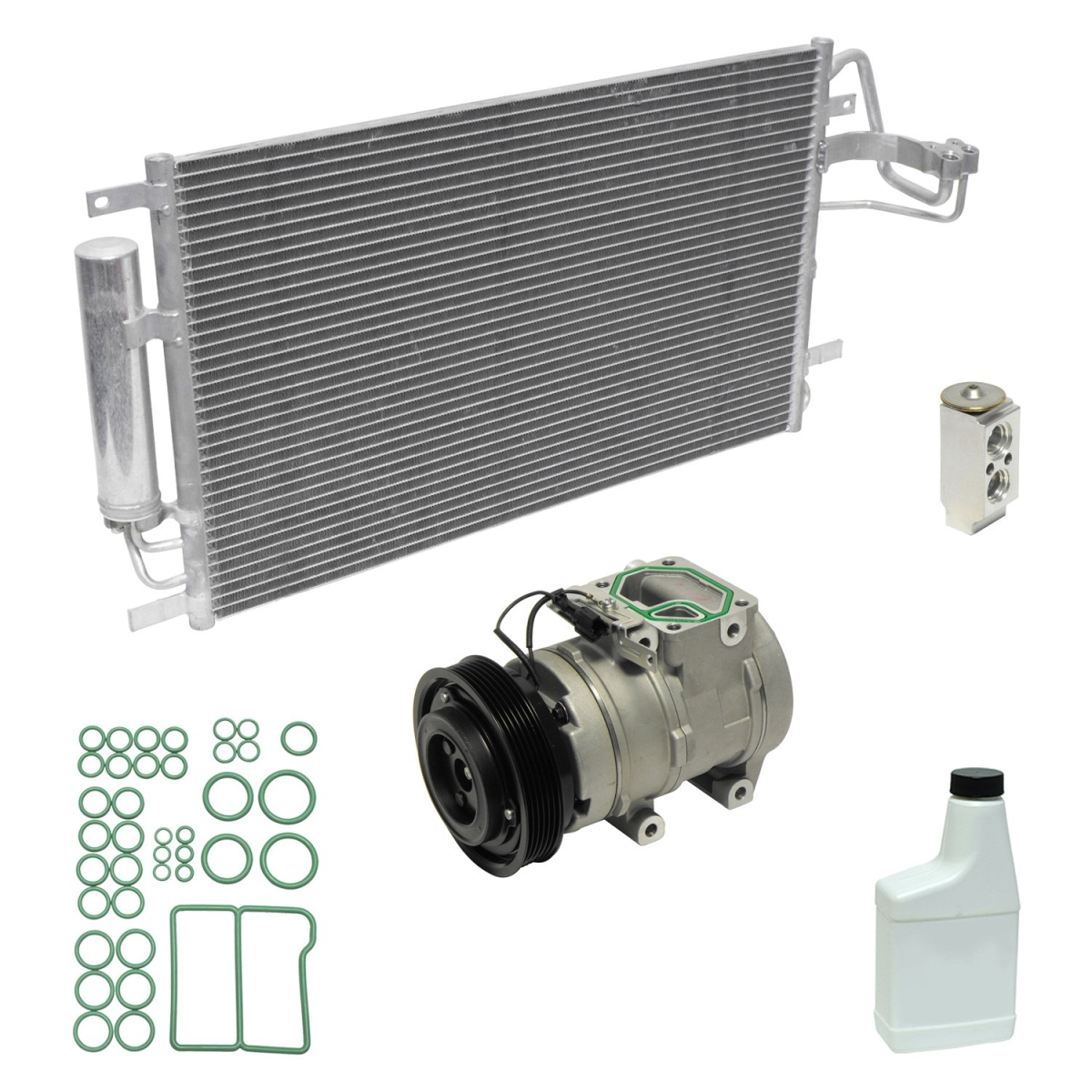 KT4992A Air Conditioners Compressor & Component Kit for 2008-2010 Kia Sportage