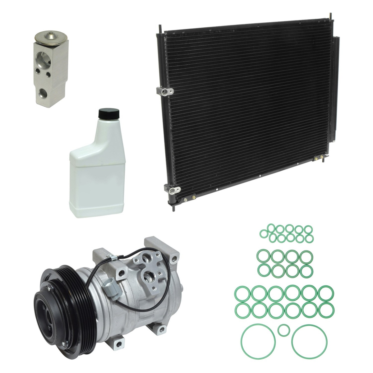 KT1967A Air Conditioners Compressor & Component Kit for 2006 Honda Ridgeline