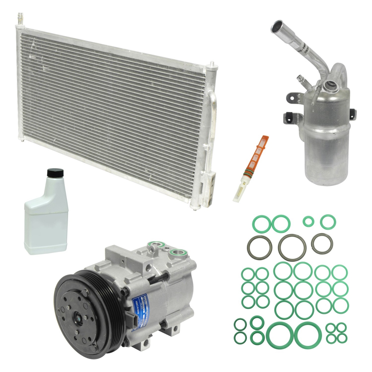 KT4149A Air Conditioners Compressor & Component Kit for 2003-2004 Ford Focus