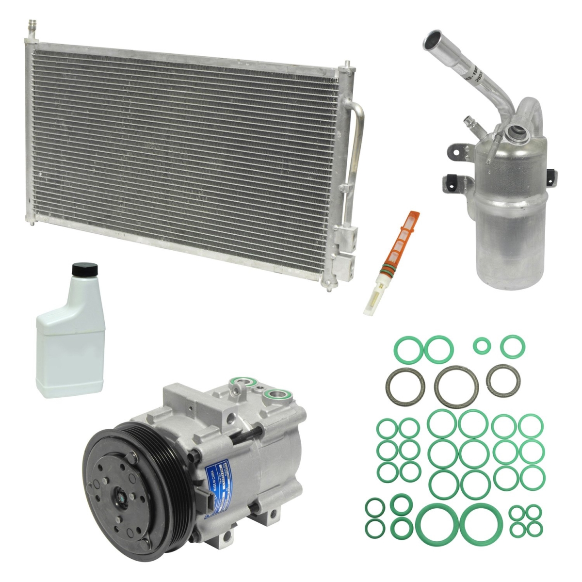 KT4149B Air Conditioners Compressor & Component Kit for 2007 Ford Focus