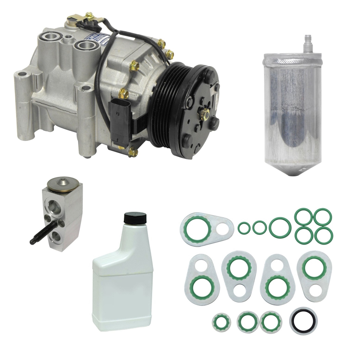 KT5025 Air Conditioners Compressor & Component Kit for 2009 Ford Escape