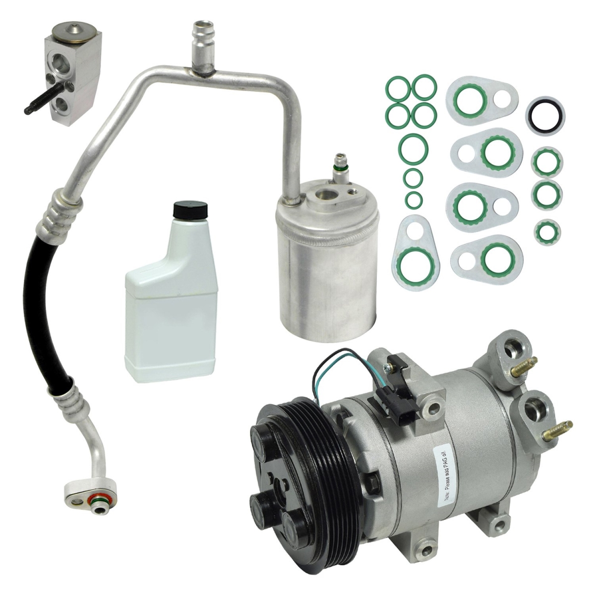 KT5028 Air Conditioners Compressor & Component Kit for 2008 Ford Escape