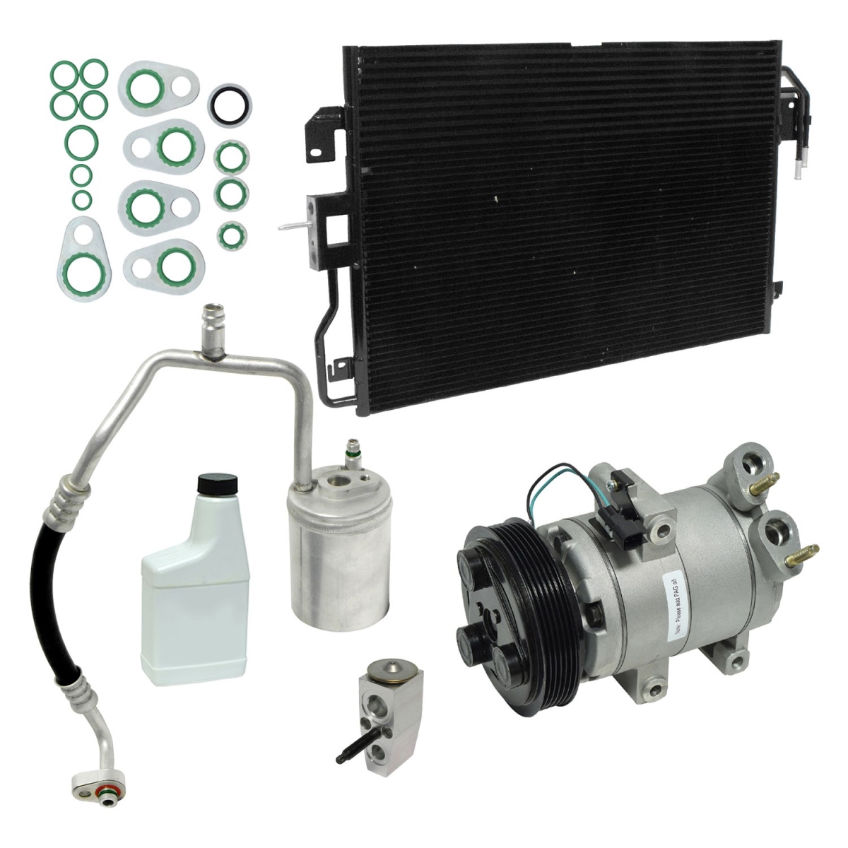 KT5028A Air Conditioners Compressor & Component Kit for 2008 Ford Escape