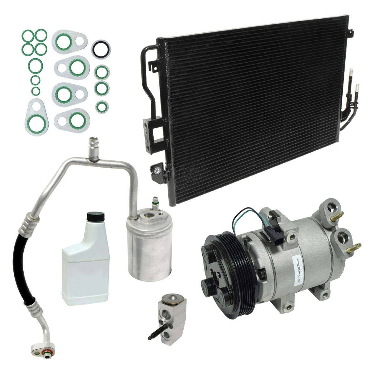 KT5028B Air Conditioners Compressor & Component Kit for 2009 Ford Escape