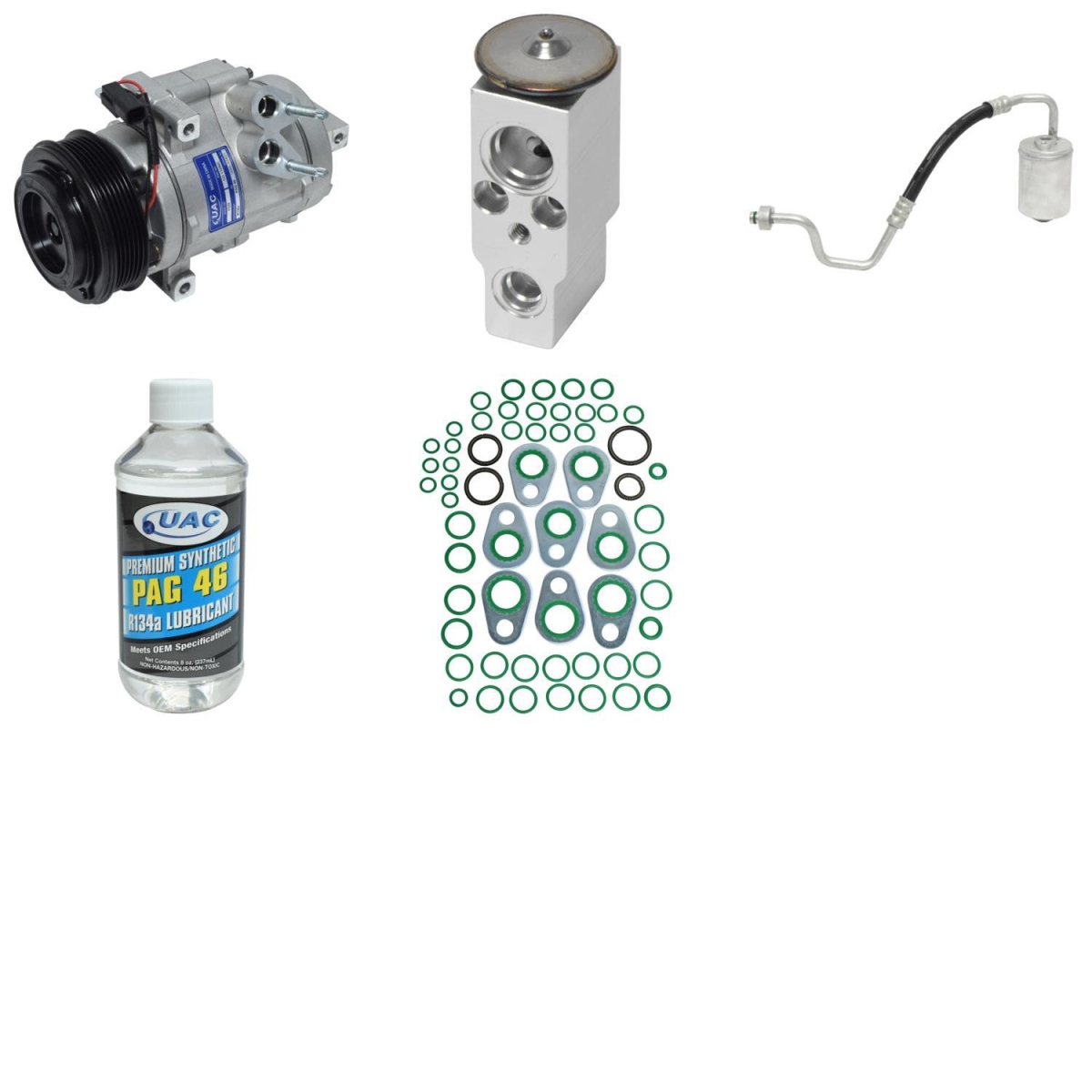 KT5023 Compressor & Component Kit for 2011-2012 Ford Taurus