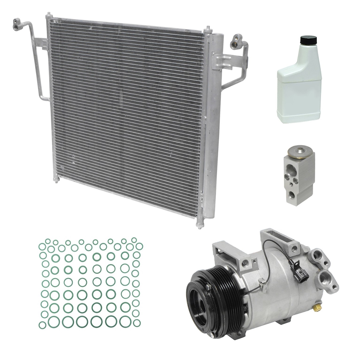 KT5045A Air Conditioners Compressor & Component Kit for 2014-2015 Nissan Armada