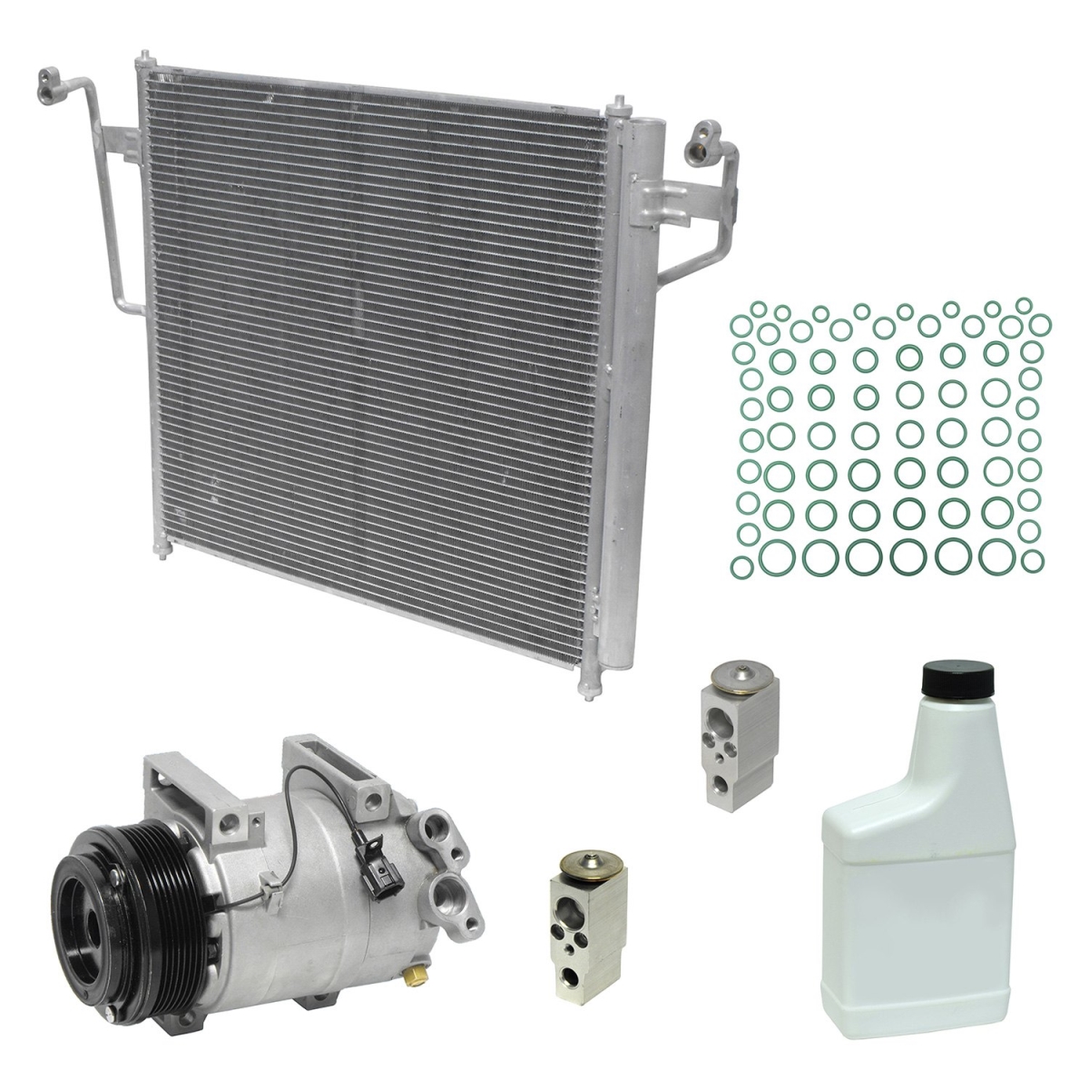 KT5046A Air Conditioners Compressor & Component Kit for 2014-2015 Nissan Armada