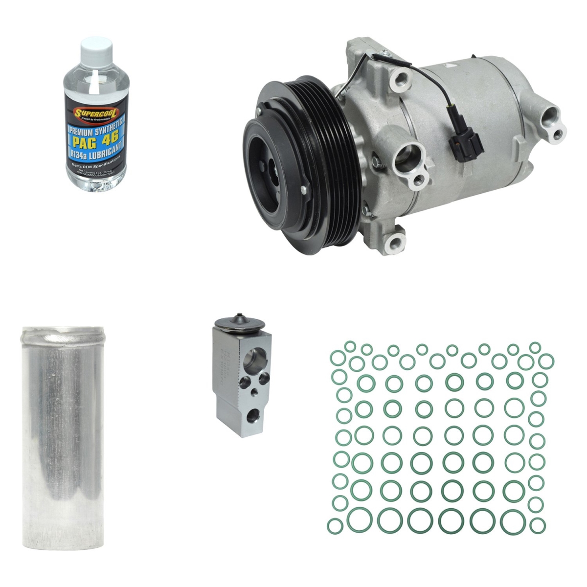 KT5049 Air Conditioners Compressor & Component Kit for 2014-2017 Nissan Frontier