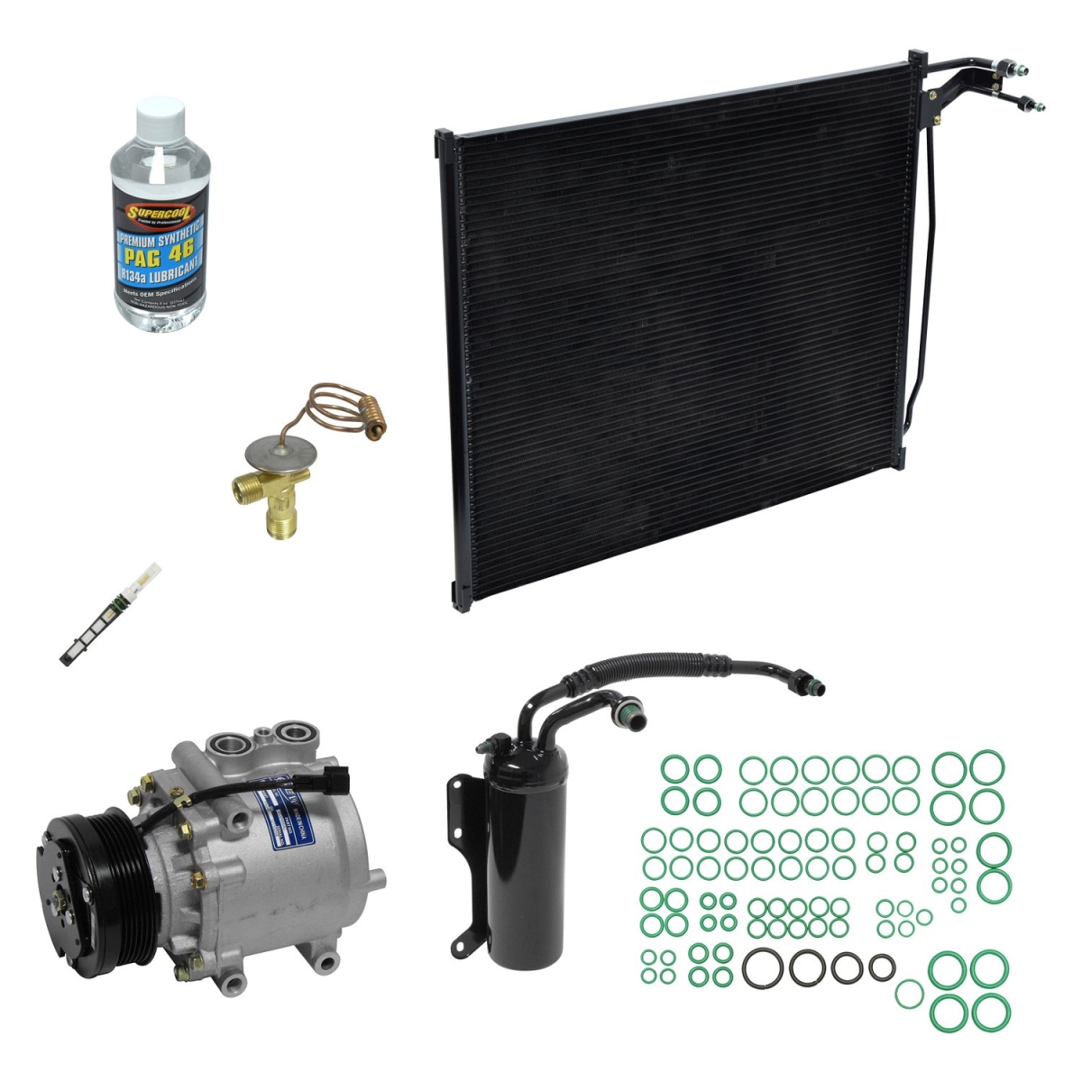 KT3959A Air Conditioners Compressor & Component Kit for 2003 Ford E-150