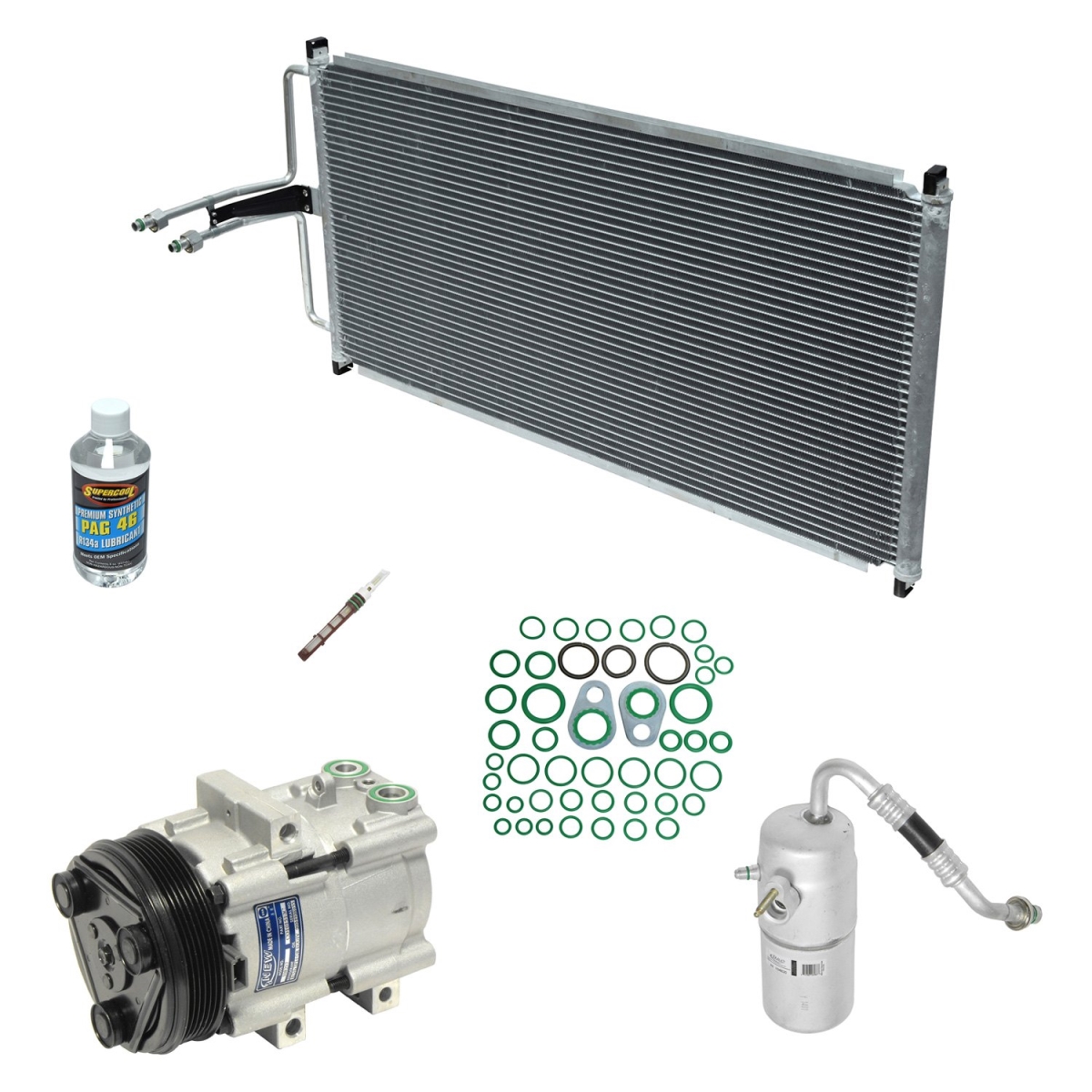 KT5051A Air Conditioners Compressor & Component Kit for 2006 Ford F-150